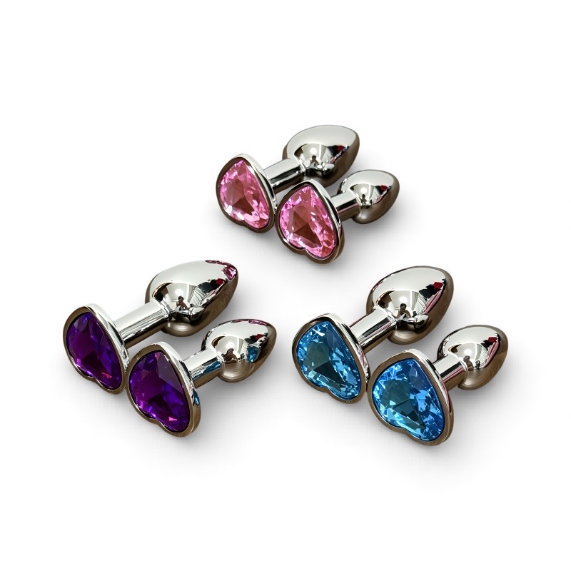 Health Wellness Usa - Mini Metal Anal Plug Set for