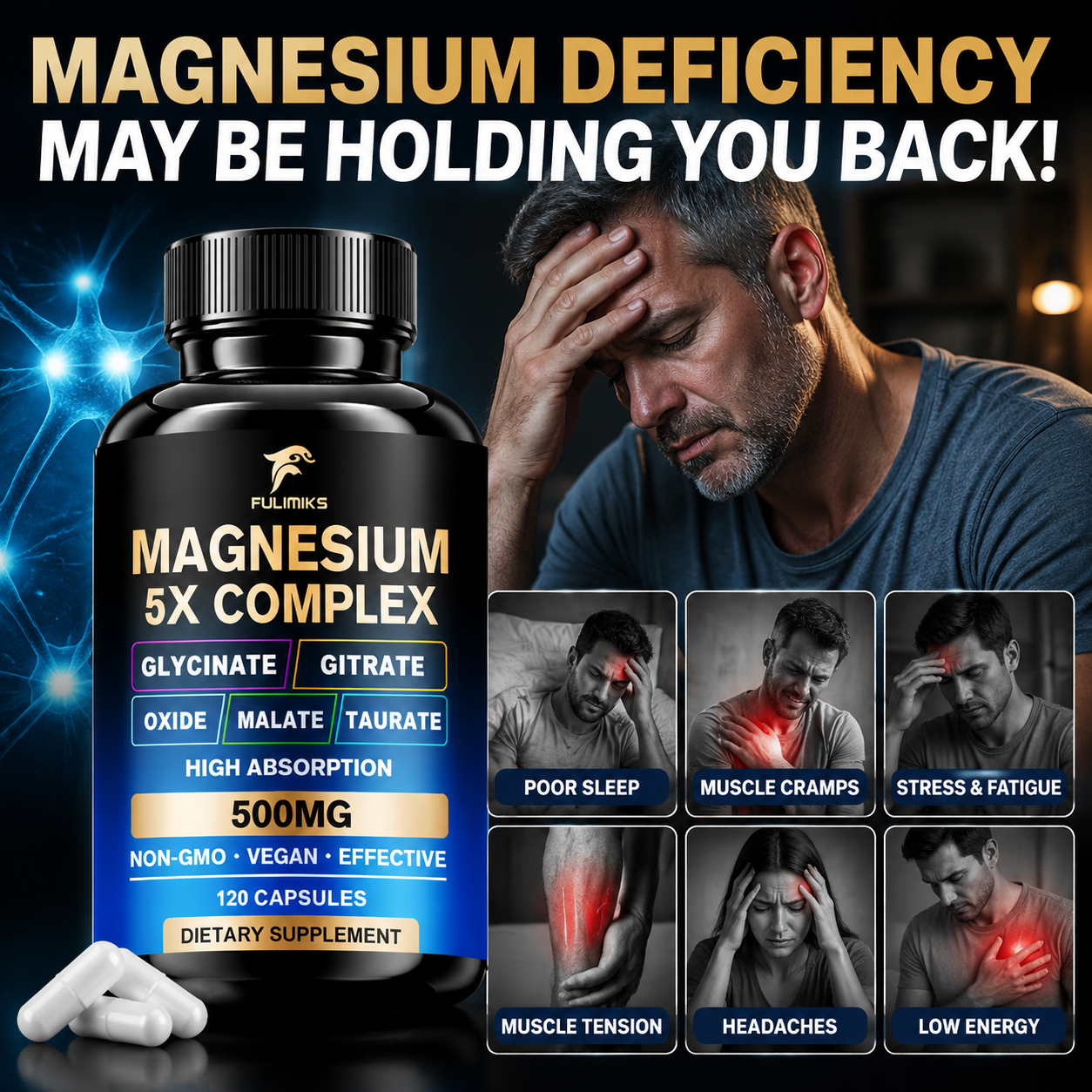 Magnesium Complex Extra Streng - Health Wellness Usa 리뷰 및 가격