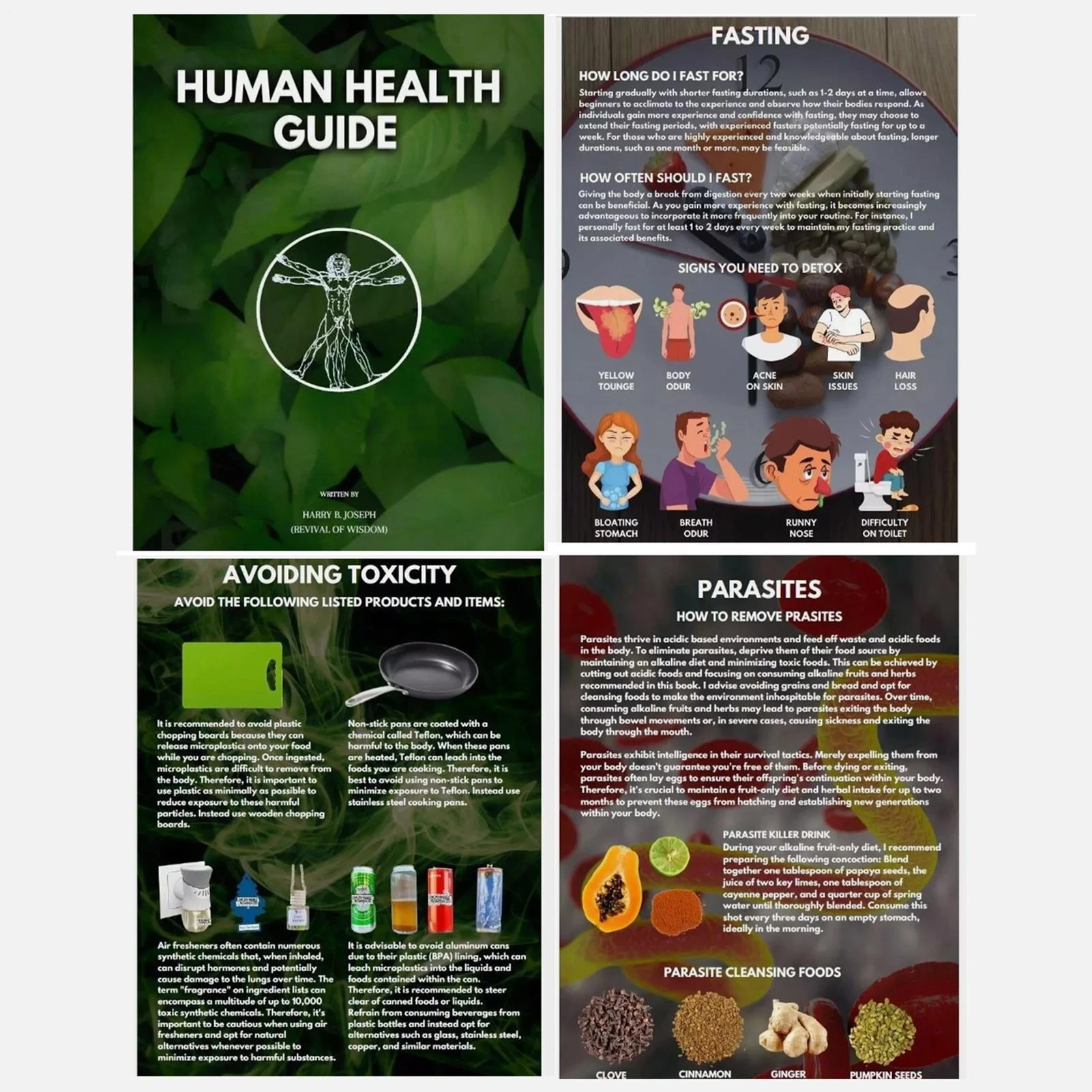 Human Health Guide by Harry B  - Health Wellness Usa 리뷰 및 가격