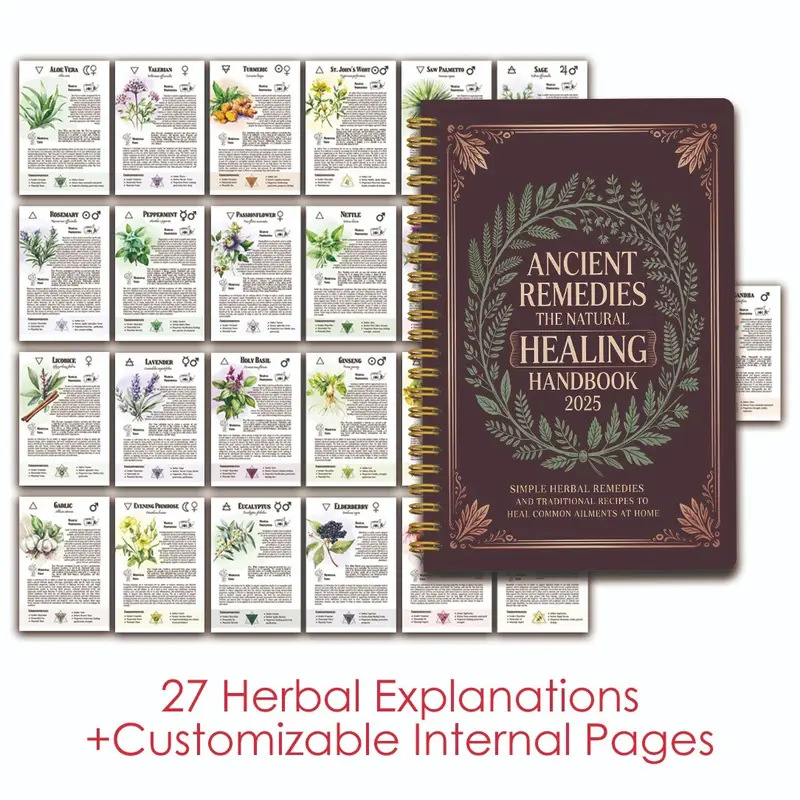 Natural Remedies Handbook with - Health & Wellness Therapy Center 리뷰 및 가격