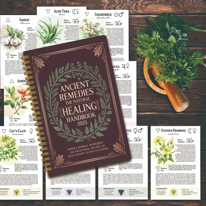 Natural Remedies Handbook with - Health & Wellness Therapy Center 리뷰 및 가격