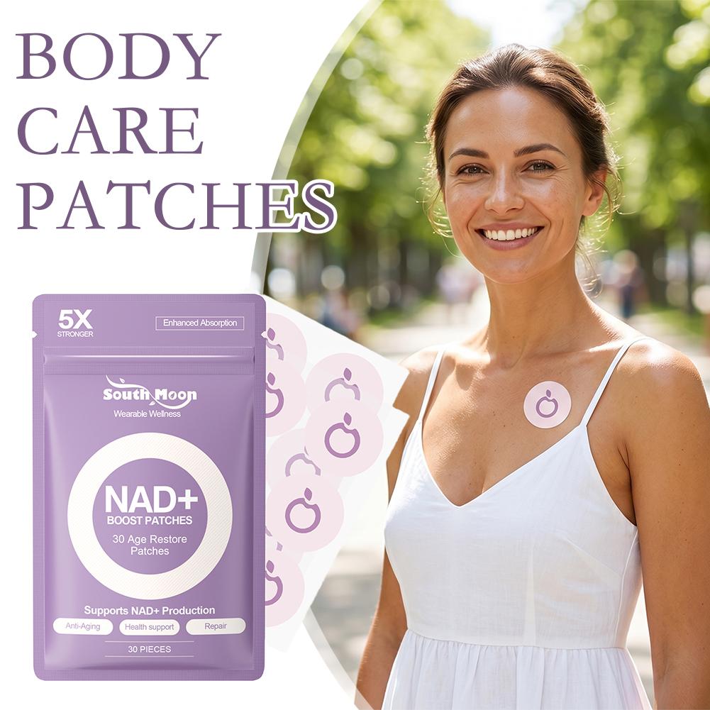 30 Pieces NAD+ Boost Patches A - Health Wellness Usa 리뷰 및 가격