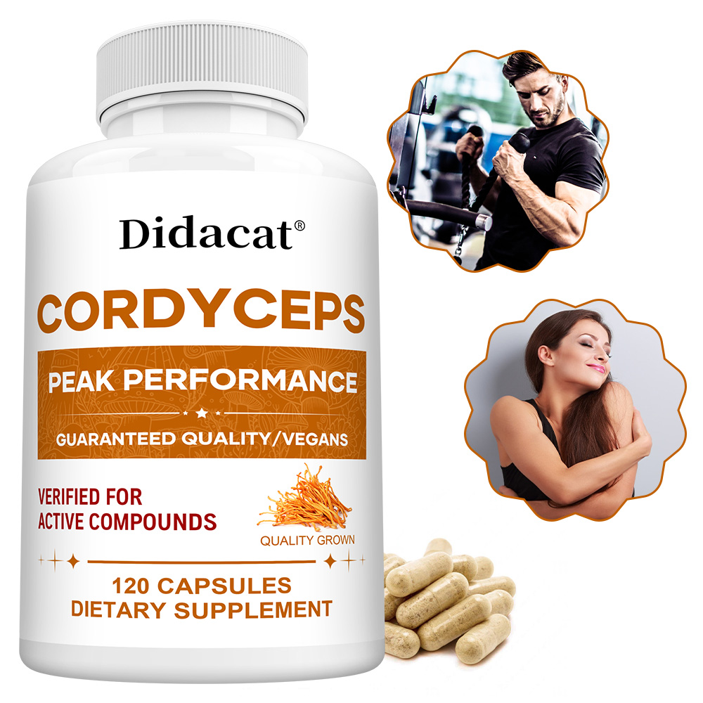 Cordyceps Mushroom Capsules 10 - Health Wellness Usa 리뷰 및 가격