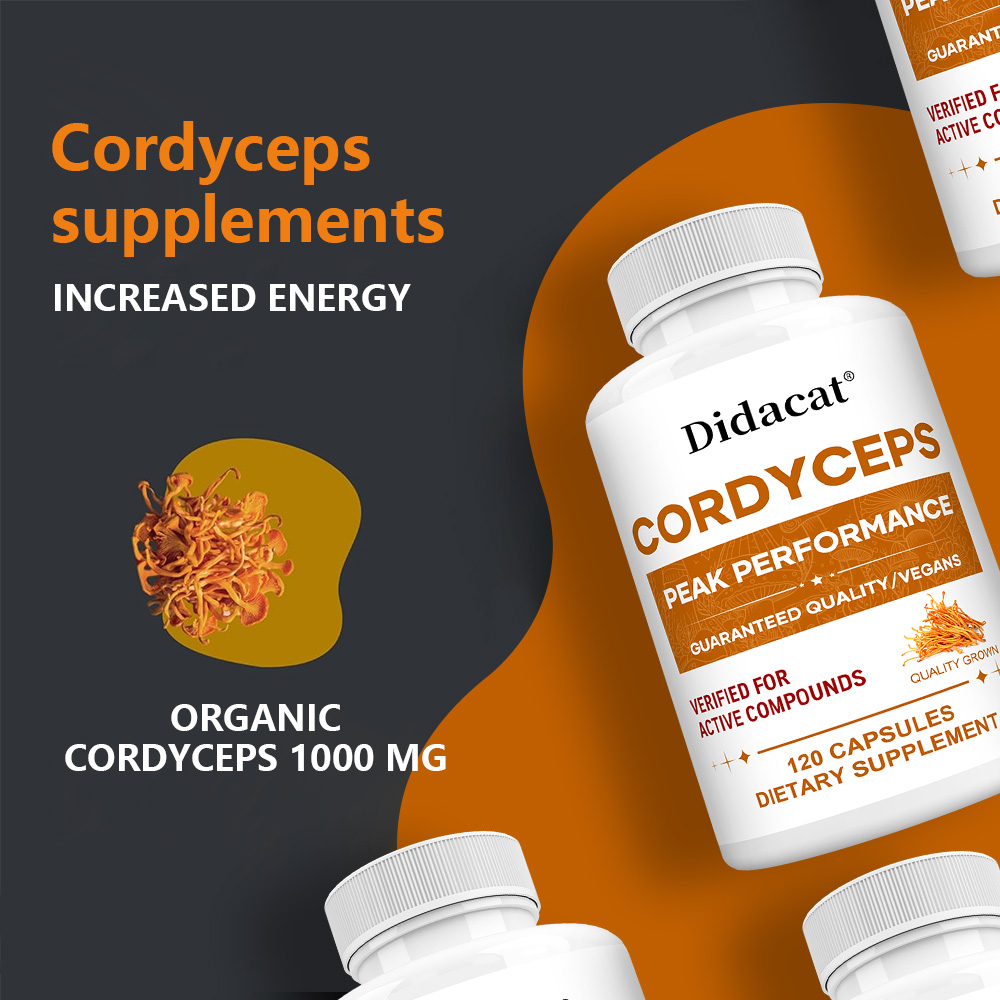 Cordyceps Mushroom Capsules 10 - Health Wellness Usa 리뷰 및 가격