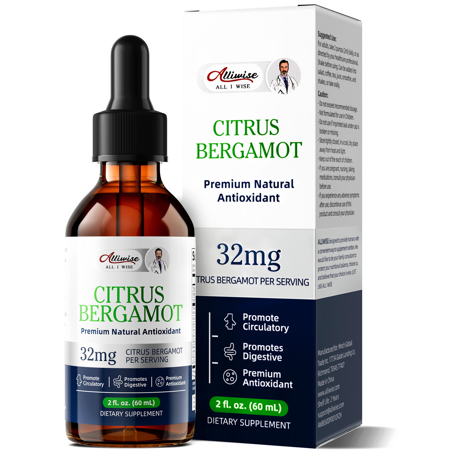 Premium Citrus Bergamout  Drop - Health Wellness Usa 리뷰 및 가격