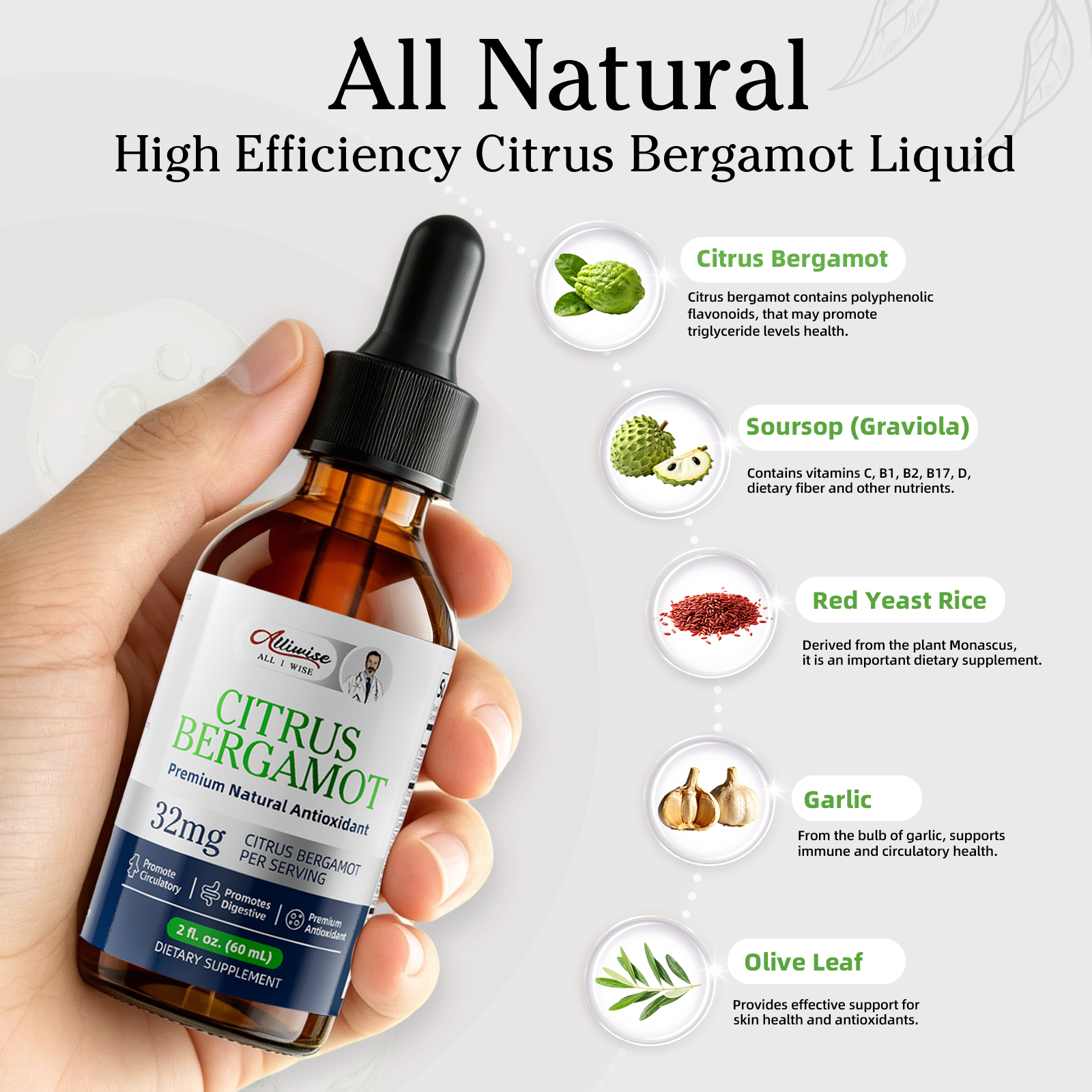 Premium Citrus Bergamout  Drop - Health Wellness Usa 리뷰 및 가격